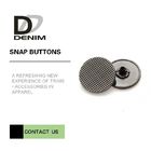 Outdoor Chic Coat Clothing Snap Buttons Metal Color Design , Enameled Available
