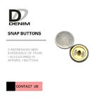 Antique Silver Snap Button Bulk Invisible And Washable For Kids Wear