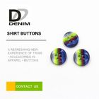 Rainbow Fancy Dress Shirt Buttons Abundant Designs For Clothing Industry