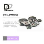 Custom Natural Black Shell Button Butterfly 2 / 4 Holes High-End Buttons Lead - free