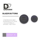 Extra Large Blazer Coat Buttons 4 Holes Plastic Garment Accessories