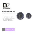 4 Holes Snow Design Black Blazer Buttons , Custom Apparel Buttons Testing Pass