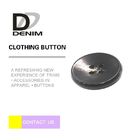 Custom Logo Black ing Buttons 4 Holes For Baby Clothing / Shirt