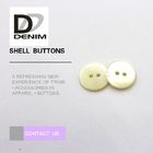 Small Size White Pearl Shell Buttons Bulk For High - Grade Shirt And Sweater