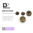 16L Bulk Brass Snap Buttons Nickel Free Lead Free With DTM Color Design