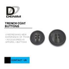 4 Hole Resin Trench Coat Buttons Delicate And Smooth Lines ISO 9001 Approved
