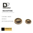 Polyester Bulk Clothing Buttons 4 Holes Colorful Assembed Combination Button