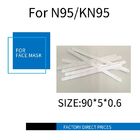 Aluminum Strips Nose Pin / Clip Nose Wire For Mask , Long Life Time