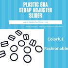 DTM Nylon Coated Plastic Bra Strap Adjuster Slider