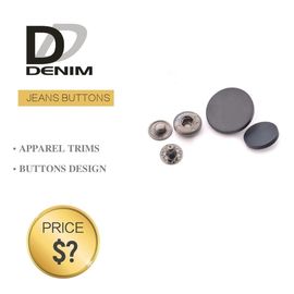 On Button • Denim Metal Bulk Button • Shank Button  • Alloy Brass Copper Button