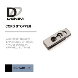 Silver Metal Cord Locks | Cord Stoppers Adjustment Nickel Free