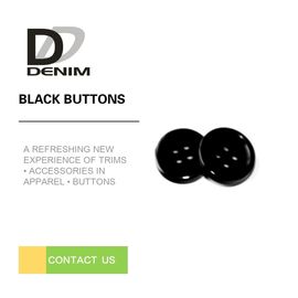Black Fancy ing Buttons , Electroplating Bulk Craft Buttons Nickel Free
