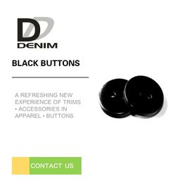 High Durability Black ing Buttons Bulk With BV ITS TUV TESTING