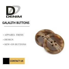 Polyester  4 Hole Button & Accessories Custom Size