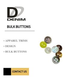 2 / 4 Holes Pearl Shell Buttons , Small Pearl Buttons ISO 9001 Passed