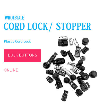 Adjustable Cord Lock - Adjustable Double Barrel Cord Lock