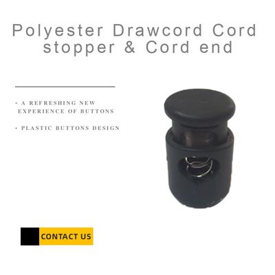 Polyester Drawcord Cord Stopper & Cord End