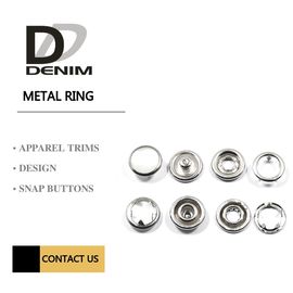 Metal Clothing Small Prong Snap Button