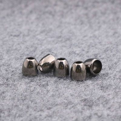 Metal Cord Stoppers For Apparel Silver & Brass