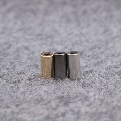 Metal Cord Stoppers For Apparel Silver & Brass