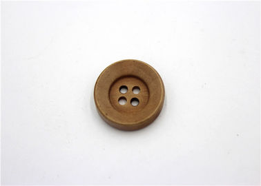 Natural Wood Color Coloured Wooden Buttons For Womens Blazer Coat