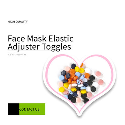 9×6mm 9×4mm Silicone Cord Lock Drawstring Toggles