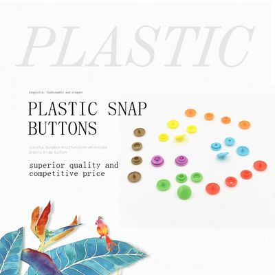 Disposable Gowns 4 Parts 10MM Plastic Snap Button