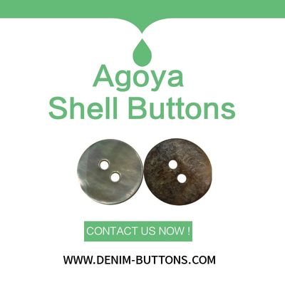 Agoya Shell Buttons | Bulk Clothing Button